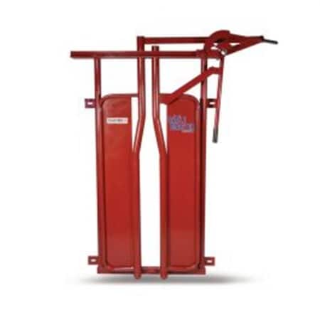 Tarter Cattlemaster Series 3 Manual Catch Headgate, Red CMH