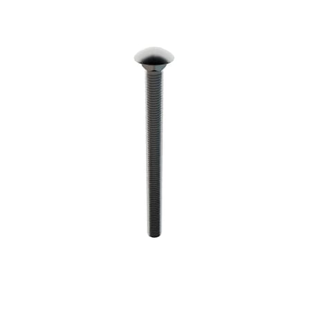 Zoro Select Carriage Bolt, Square Neck, 1/2"-13, 6 1/2 in L, Stainless Steel, 18-8, Not Applicable, 10 PK 31-CB-50C-650