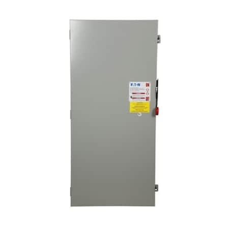 Eaton Safety Switch, Fusible, Three Phase, NEMA 1, Steel DH366NGK
