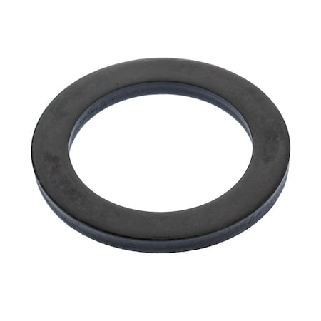Zoro Select Flat Washer, For Screw Size M30 , Stainless Steel Black Oxide Finish Z8830-SS-BX