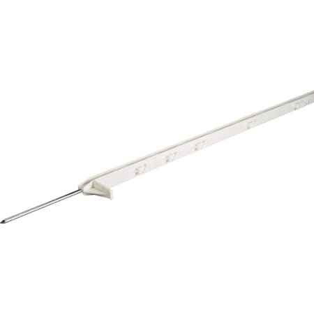 Dare Products Step-In 63'' White Electric Fence Poly Post 2600 W