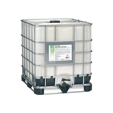 Best Sanitizers Heavy-Duty CIP Cleaner, 275 gal. Tote Bin, Alkaline BSI5504