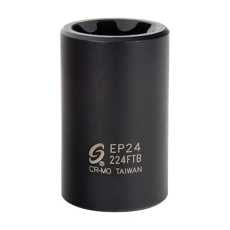 Sunex 1/2 in Drive Impact Socket 1.8 in Socket 224FTB