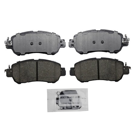 Wagner Brake QuickStop Front Disc Brake Pad Set Ceramic,  ZD2038