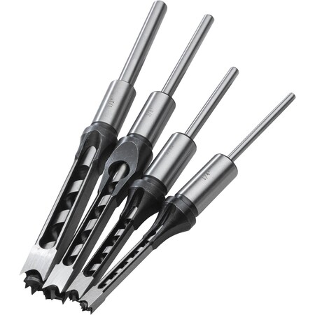 Grizzly 5/8" Shank Mortising Chisel Set, 4 Pc. T33387