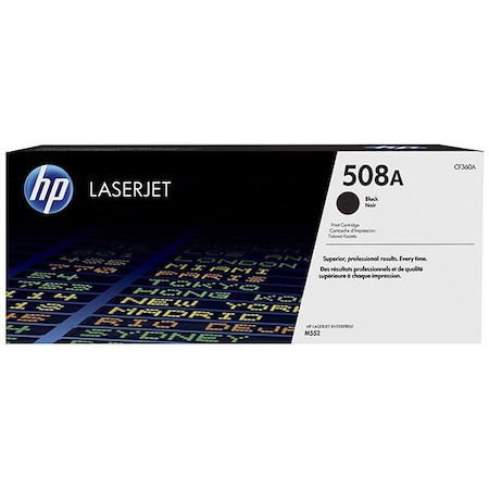 Hp 508A (CF360A) Black Original LaserJet Toner Cartridge (6,000 Yield) CF360A