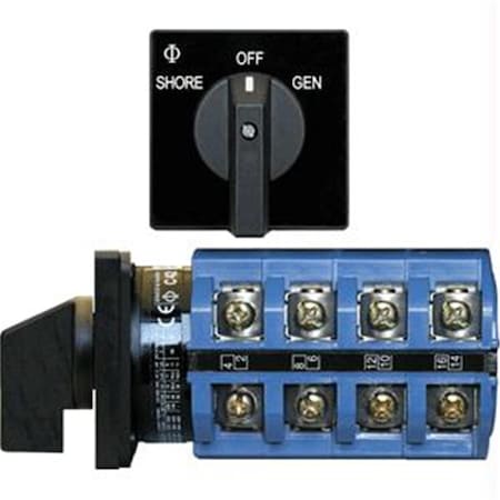 Blue Sea Systems Blue Sea Switch AC 120 + 120/240VAC OFF+2 Positions 9093