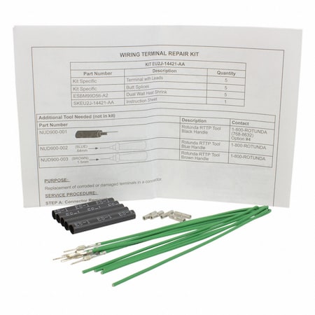 Motorcraft Fuel Pump Jumper Harness Kit, WT1013