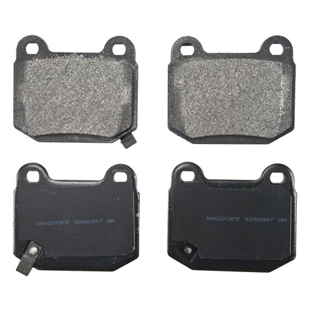 Wagner Brake QuickStop Rear Disc Brake Pad Set Semi-Metallic,  ZX961