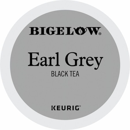 Bigelow Earl Grey Black Tea K-Cup, Black Tea, Caffeinated, 4PK 5000363675
