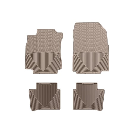 Weathertech Tan, Front and Rear All Weather Floor Mats WTNT214215
