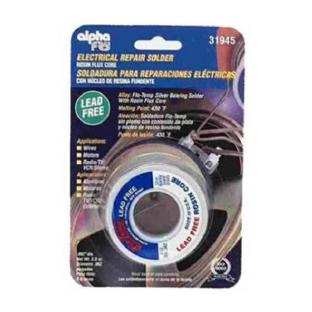 Alpha Assembly Solutions 3OZ .062 Elec Solder AM31945