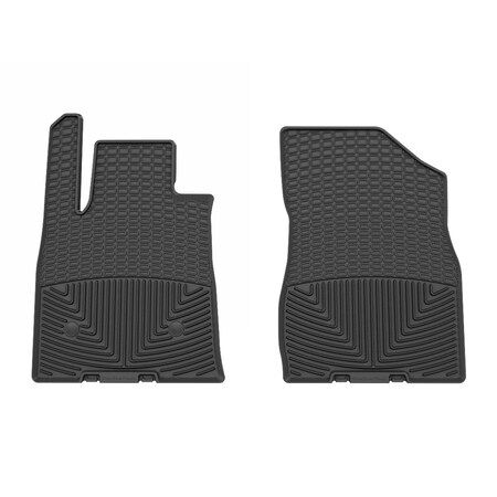 Weathertech Black, Front All Weather Floor Mats W682