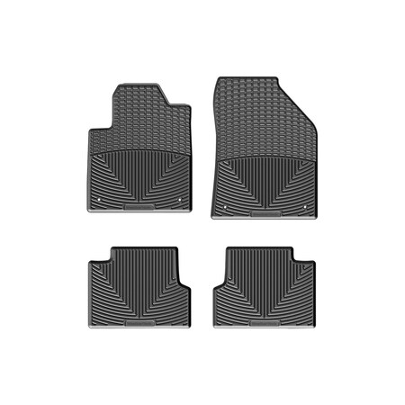 Weathertech Black, Front and Rear All Weather Floor Mats W383-W317