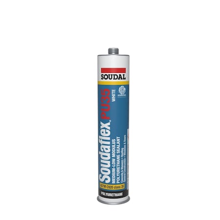 Soudal Usa Soudaflex PU35 High Movement Polyurethane Sealant Adhesive 10.1 oz. White, 648PK 144268