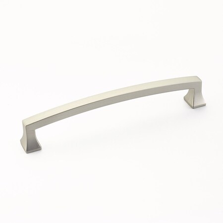 Schaub 6in Center to Center Menlo Park Cabinet Pull Satin Nickel Finish 541-15