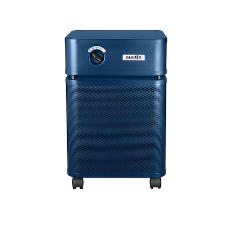 Austin Air Healthmate Air Purifier, 4 stage Filtration, HEPA Filter, Carbon Filter, Midnight Blue B400E1