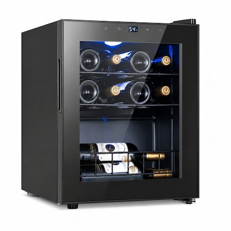 Yeego 1.63 cu.ft 12 bottles Freestanding Wine Cooler YG-WSJC46-25
