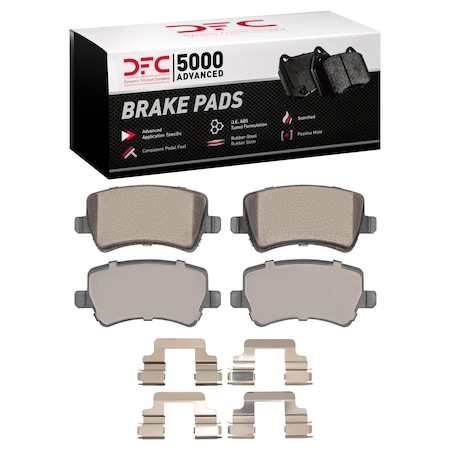 Dfc 5000 Advanced Disc Brake Pad Set,  1551-1307-02