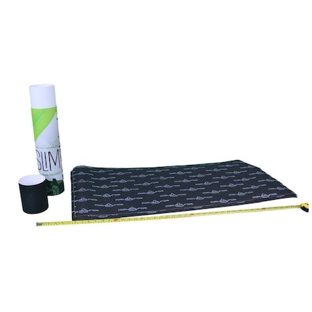 Soundshield 11 Sq Feet of Adhesive Backed Pressure Sensitive Butyl Rubber for Noise Attenuation SSD-SLIM