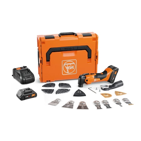 Fein AMM 500 PLUS TOP 4 Ah PC AS N09 Oscillating Multi-Tool Set 18V 71293861090