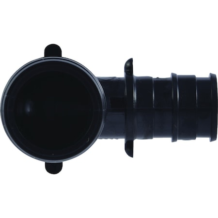 Sharkbite 3/4''x1/2'' 90 Deg. Poly Reducing PEX-A Elbow, 1/4 Bend, 5PK UA274A5