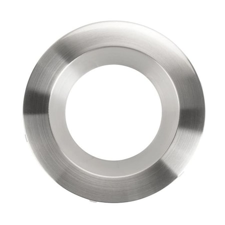Keystone 6in Interchangeable Trim for 6B Recessed Downlight, Brushed Nickel KT-RDLED-6B-BN-TRIM