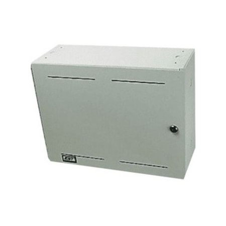 Edwards Signaling Battery Cabinet, Gray, Height 14 In. BC-1