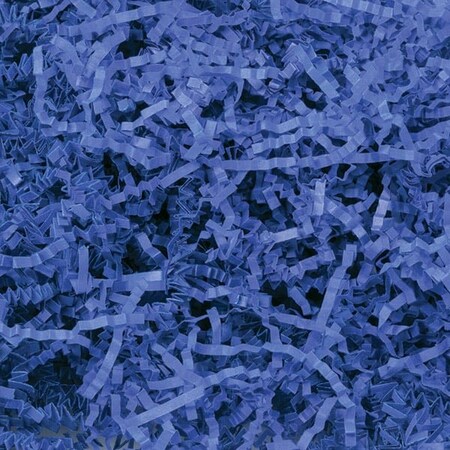 Nashville Wraps Royal Blue Crinkle Cut Shredded Paper, 10 lb Box ZF10RO