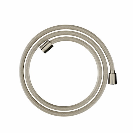 Axor Shower Solutions Textile Hose with Cylindrical and Conical Nut, 63" in Polished Nickel 28259830