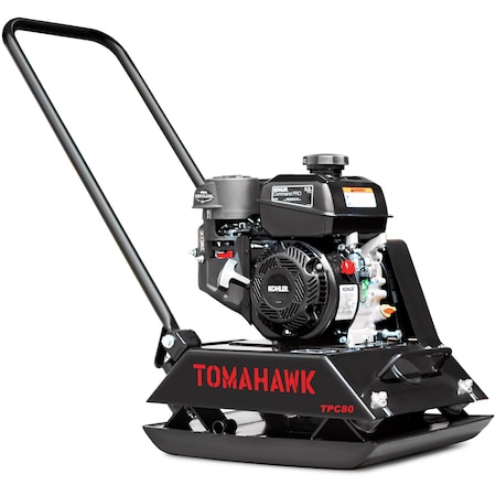 Tomahawk Power 6 HP Kohler Vibratory Plate Compactor Tamper Gravel Soil Compaction TPC80