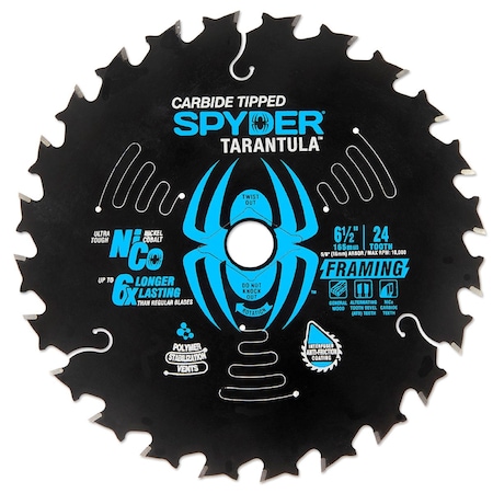Spyder 6-1/2in 24T Framing Blade 13004