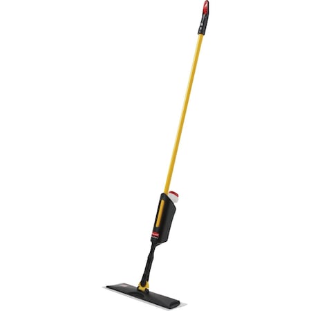Rubbermaid Commercial Light Spray Mop Plus 5 Disposable Microfiber Pads 2190706