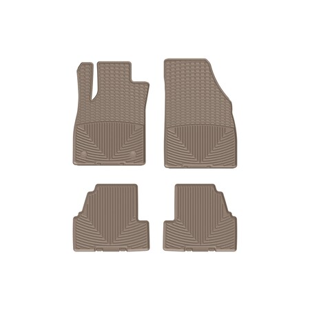 Weathertech Tan, Front and Rear All Weather Floor Mats W368TN-W373TN