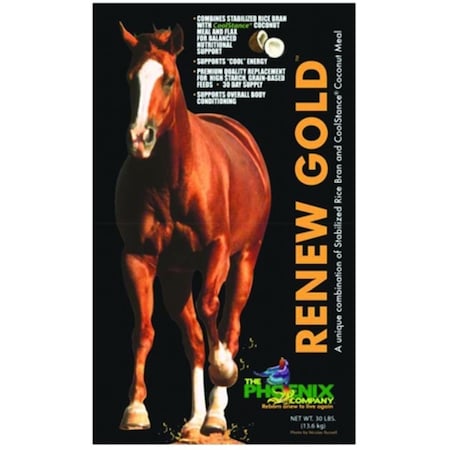 Manna Pro-Equine Renew Gold Supplement 30 Pound Black 05-9280-2130 667764