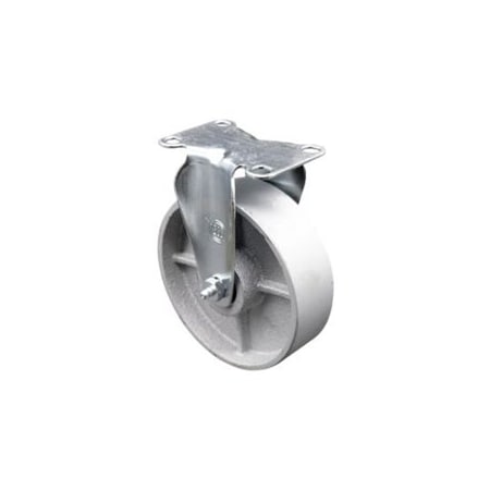 Service Caster 5 Inch Semi Steel Wheel Rigid Top Plate Caster SCC-20R515-SSR