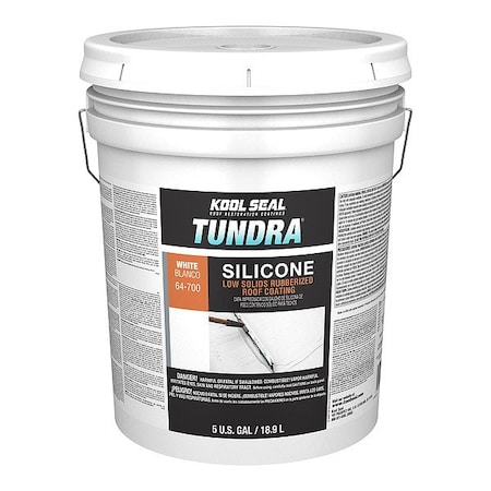 Kool Seal Low Solids Silicone Roof Coating, White KS0064700-20