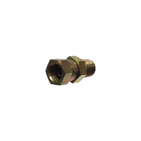 Apache 1/2 In. Male Pipe x 3/8 In. Female Pipe Swivel Hydraulic Hose Adapter 39004350