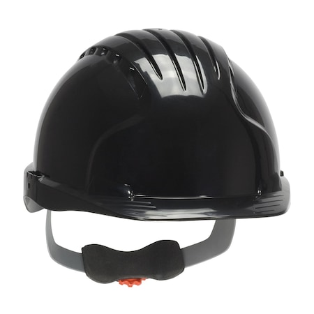 Jsp Cap Style Hard Hat with HDPE Shell, 6-Point Polyester Suspension and Wheel Ratchet Adjustment 280-EV6151-11
