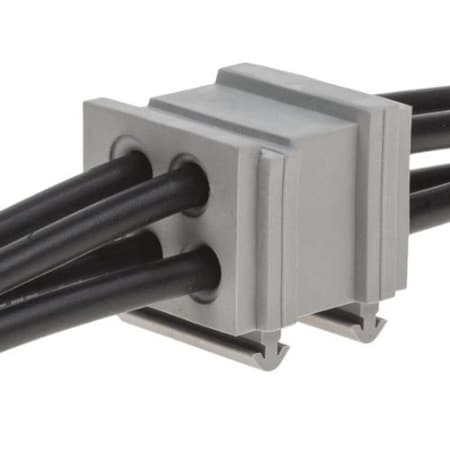 Detas SPP M 4bB Insert w/ 4 holes, 2 max diam. 4 mm, 2 max 8 mm, Black 1731020605