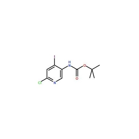 Ak Scientific tert-Butyl 6-chloro-4-iodopyridin-3-ylcarbamate (1g), CAS 400777-00-6 Y6214-1g