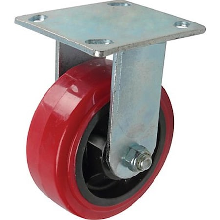 Shepherd Hardware 5 in. Rigid Caster, Plastic 213125