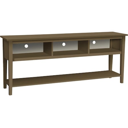 International Concepts EnteRTAinment / TV Stand, 72", Unfinished TV-8-72