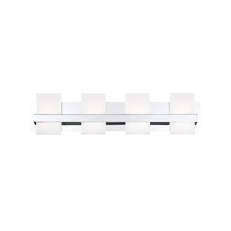 Eurofase Annette Contemporary LED Wall Sconce, 1320 Lumens, White/Black 35656-012