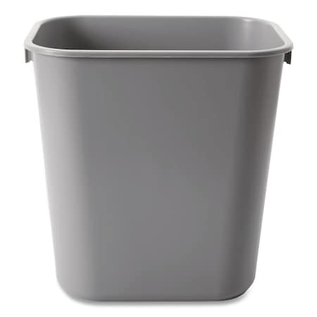 Rubbermaid Commercial 3.5 gal. Rectangular Trash Can FG295500GRAY