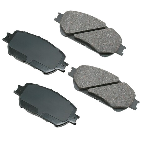 Akebono 02-11 Lexus/Toyota-Camry/Gs300-Fr Proact Disk Pad, Act908 ACT908