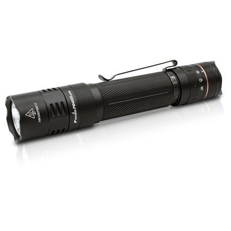 Fenix Lighting Tactical Handheld Flashlight, Prgrammable, LED, Lithium Ion, 3200lm, Black PD45R ACE