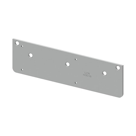 Lcn Door Closers, Gray, Aluminum, Interior/Exterior 4020T-18 689