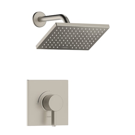 Hansgrohe Vernis Blend Pressure Balance Shower Set, 2.5 GPM in Brushed Nickel 04958820