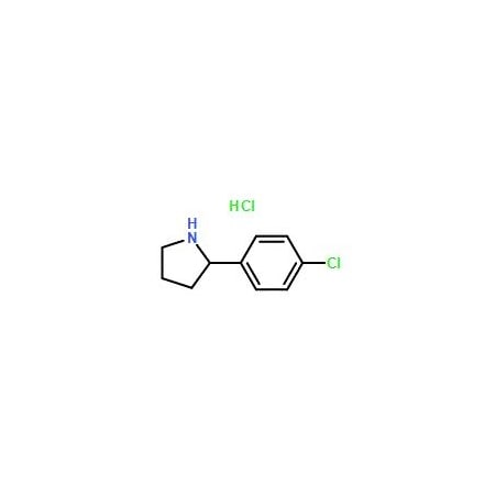 Ak Scientific 2-(4-Chlorophenyl)pyrrolidine HCl (1g), CAS 1203683-40-2 3532AA-1g